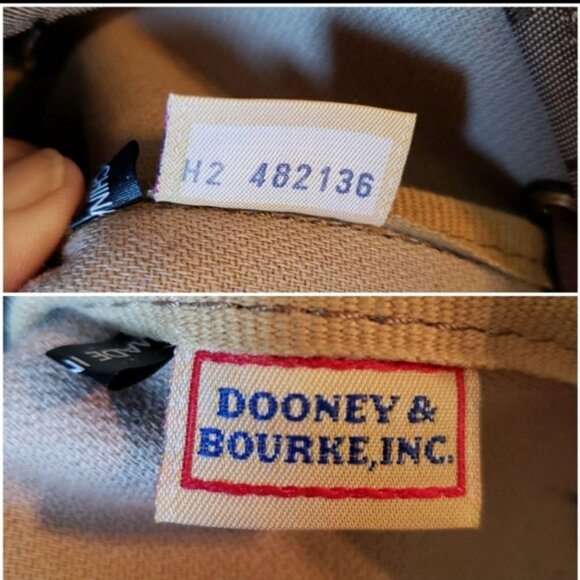 Dooney & Bourke Vintage Anniversary Signature Medium Tote & Pouch - Picture 12 of 12